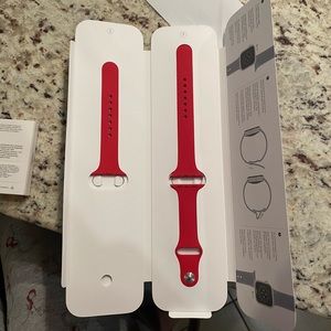 Red Apple Watch Band